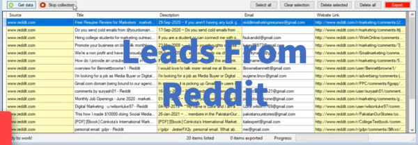 Leads From Reddit