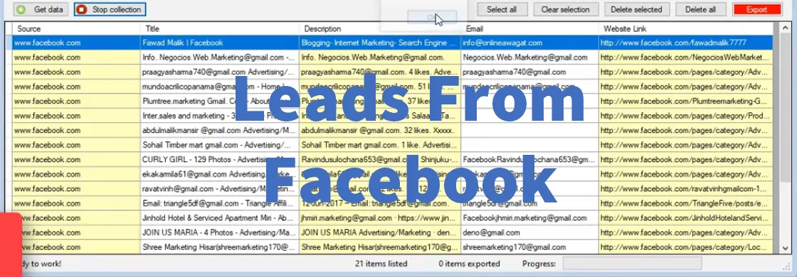 Leads From Facebook