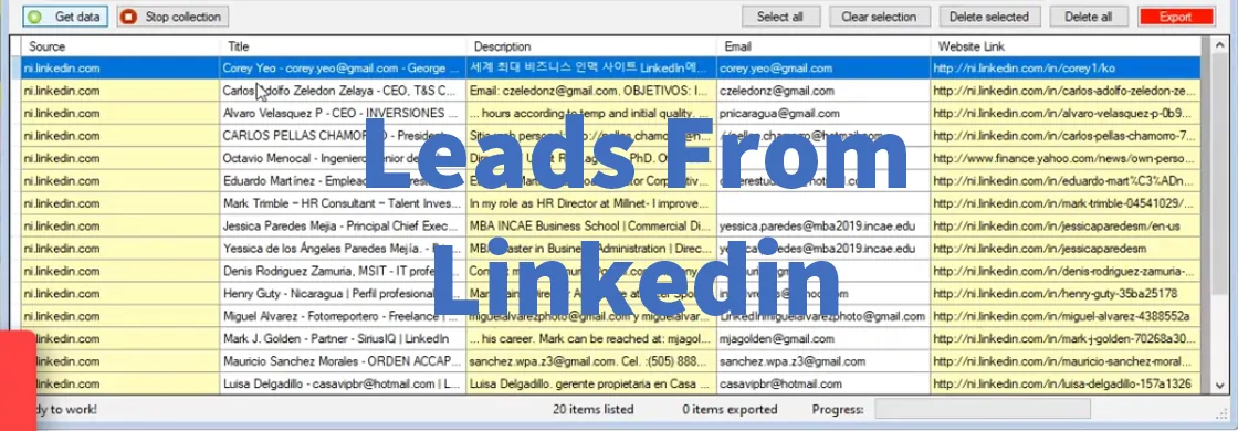Leads From Linkedin