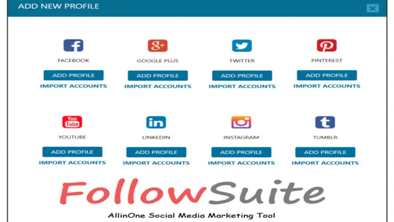 Follow Suite All in one Social Media Marketing Software